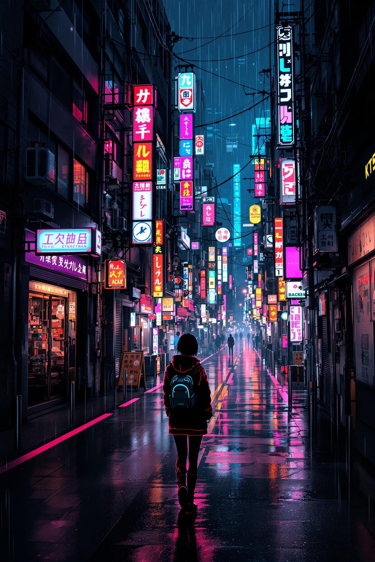 omofun动漫 - 赛博朋克·东京